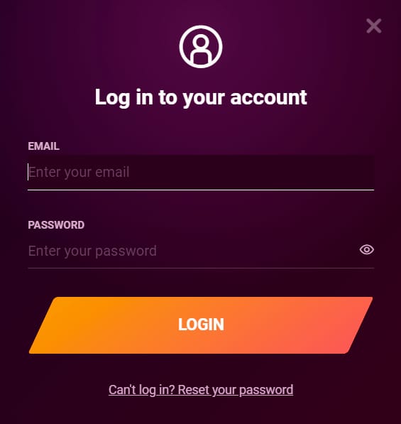 Login to Casinonic legal Canadian gaming account
